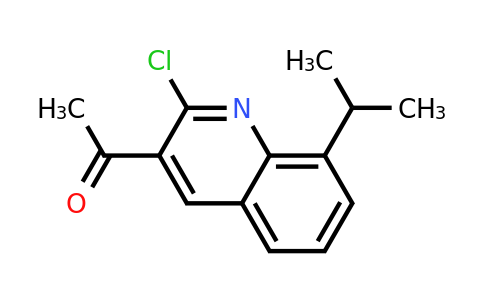 CAS 1017463-88-5 | 1-(2-Chloro-8-isopropylquinolin-3-yl)ethanone