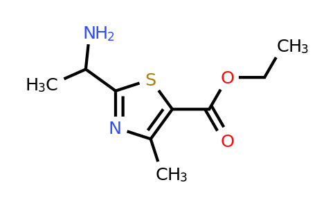 CAS 1017469-56-5 | ethyl 2-(1-aminoethyl)-4-methyl-1,3-thiazole-5-carboxylate