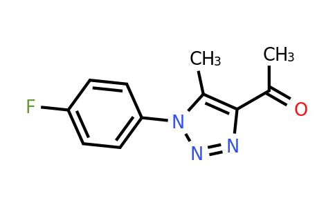 CAS 1017471-25-8 | 1-[1-(4-Fluorophenyl)-5-methyl-1H-1,2,3-triazol-4-yl]ethan-1-one