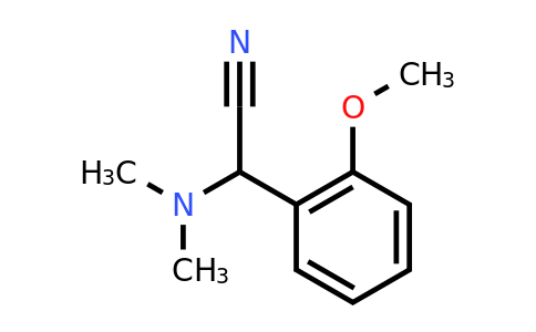 CAS 1017486-07-5 | (dimethylamino)(2-methoxyphenyl)acetonitrile