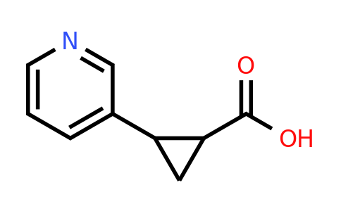 CAS 1017553-74-0 | 2-(Pyridin-3-yl)cyclopropanecarboxylic acid