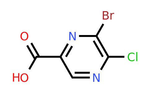 CAS 1017604-40-8 | 6-Bromo-5-chloropyrazine-2-carboxylic acid