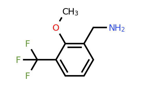 CAS 1017778-87-8 | (2-Methoxy-3-(trifluoromethyl)phenyl)methanamine