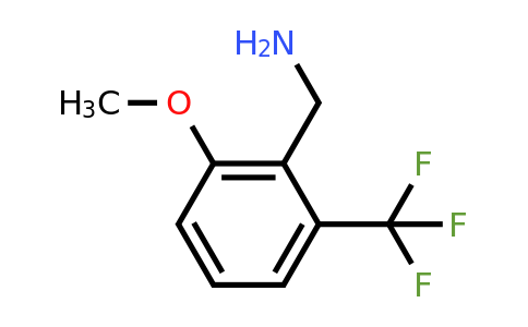CAS 1017778-95-8 | (2-Methoxy-6-(trifluoromethyl)phenyl)methanamine