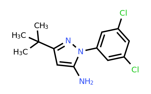 CAS 1017781-15-5 | 5-Tert-butyl-2-(3,5-dichloro-phenyl)-2H-pyrazol-3-ylamine