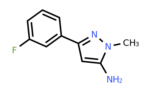 CAS 1017781-28-0 | 5-(3-Fluoro-phenyl)-2-methyl-2H-pyrazol-3-ylamine