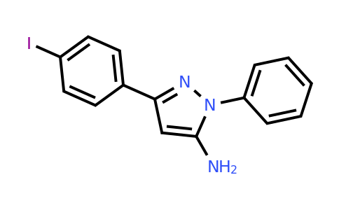 CAS 1017781-34-8 | 5-(4-Iodo-phenyl)-2-phenyl-2H-pyrazol-3-ylamine