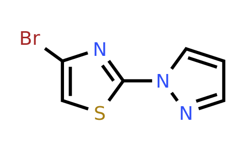 CAS 1017781-54-2 | 4-Bromo-2-(1H-pyrazol-1-YL)thiazole