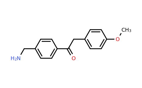 CAS 1017781-55-3 | 1-(4-(Aminomethyl)phenyl)-2-(4-methoxyphenyl)ethanone