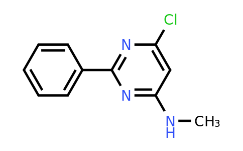 CAS 1017782-49-8 | 6-Chloro-N-methyl-2-phenylpyrimidin-4-amine