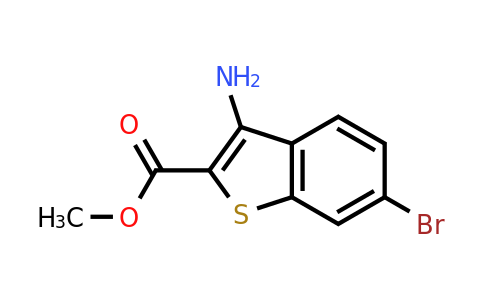 CAS 1017782-63-6 | Methyl 3-amino-6-bromobenzo[b]thiophene-2-carboxylate