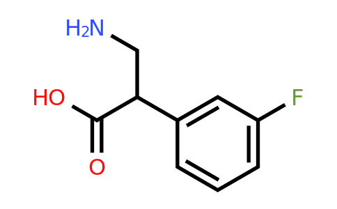 CAS 1017788-17-8 | 3-Amino-2-(3-fluoro-phenyl)-propionic acid