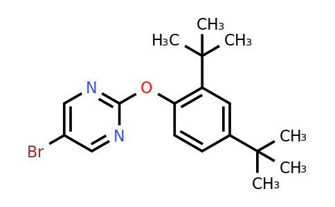 5-bromo-2-(2,4-ditertbutylphenoxy)pyrimidine