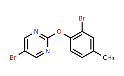 CAS 1017789-01-3 | 5-bromo-2-(2-bromo-4-methylphenoxy)pyrimidine