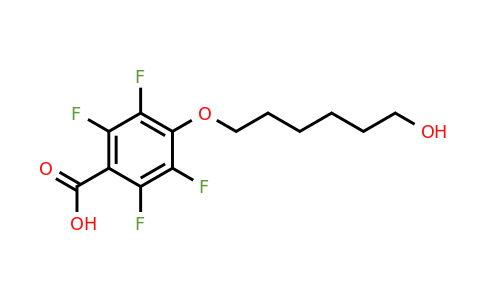 CAS 1017789-70-6 | 2,3,5,6-Tetrafluoro-4-((6-hydroxyhexyl)oxy)benzoic acid