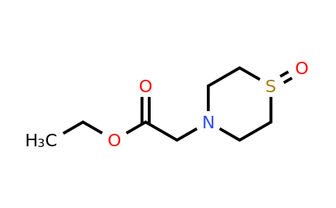 CAS 1017791-81-9 | 4-Thiomorpholine acetic acid ethyl ester, 1-oxide
