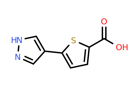 CAS 1017794-49-8 | 5-(1H-Pyrazol-4-yl)thiophene-2-carboxylic acid