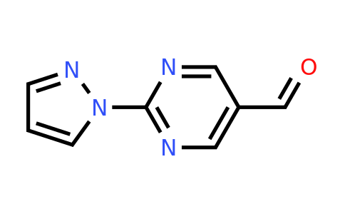 CAS 1017795-11-7 | 2-(1H-Pyrazol-1-YL)pyrimidine-5-carbaldehyde