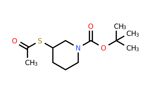 CAS 1017798-33-2 | tert-butyl 3-(acetylsulfanyl)piperidine-1-carboxylate