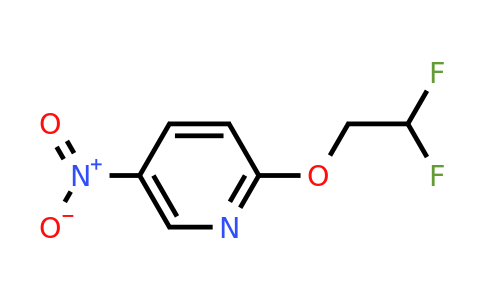 CAS 1018052-90-8 | 2-(2,2-Difluoroethoxy)-5-nitropyridine