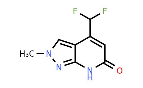 CAS 1018126-22-1 | 4-(Difluoromethyl)-2-methyl-2H-pyrazolo[3,4-b]pyridin-6(7H)-one