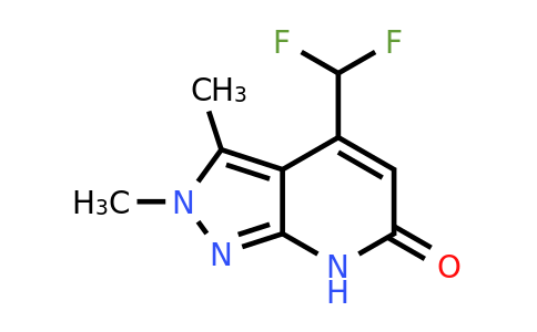 CAS 1018126-28-7 | 4-(Difluoromethyl)-2,3-dimethyl-2H-pyrazolo[3,4-b]pyridin-6(7H)-one