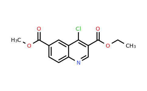CAS 1018128-03-4 | 3-Ethyl 6-methyl 4-chloroquinoline-3,6-dicarboxylate