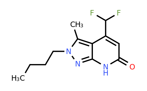 CAS 1018163-84-2 | 2-Butyl-4-(difluoromethyl)-3-methyl-2H-pyrazolo[3,4-b]pyridin-6(7H)-one