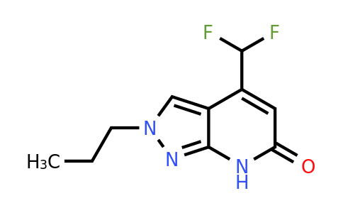 CAS 1018165-74-6 | 4-(Difluoromethyl)-2-propyl-2H-pyrazolo[3,4-b]pyridin-6(7H)-one