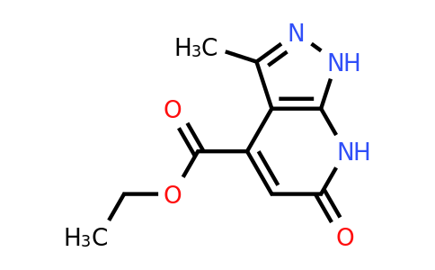 CAS 1018166-61-4 | ethyl 3-methyl-6-oxo-1,7-dihydropyrazolo[3,4-b]pyridine-4-carboxylate