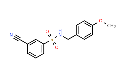 CAS 1018240-62-4 | 3-Cyano-N-(4-methoxybenzyl)benzenesulfonamide