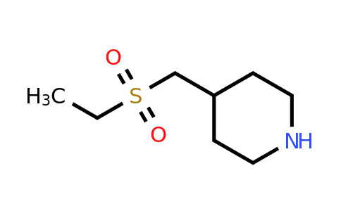 CAS 1018285-68-1 | 4-((Ethylsulfonyl)methyl)piperidine