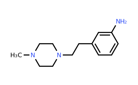 CAS 1018294-23-9 | 3-[2-(4-methylpiperazin-1-yl)ethyl]aniline