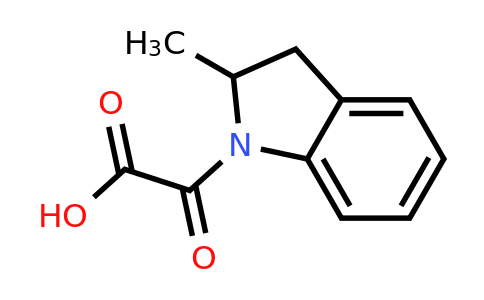 CAS 1018295-36-7 | 2-(2-Methylindolin-1-yl)-2-oxoacetic acid