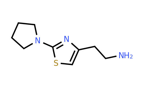 CAS 1018295-48-1 | 2-[2-(Pyrrolidin-1-yl)-1,3-thiazol-4-yl]ethan-1-amine