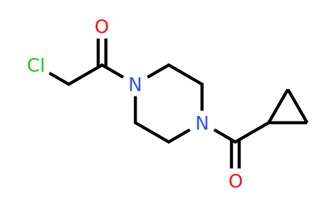 CAS 1018304-01-2 | 2-Chloro-1-(4-cyclopropanecarbonylpiperazin-1-yl)ethan-1-one