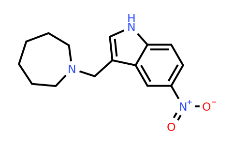CAS 101831-95-2 | 3-(Azepan-1-ylmethyl)-5-nitro-1H-indole