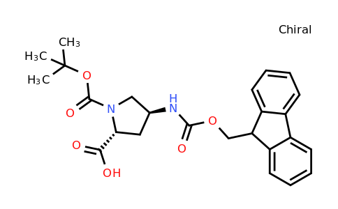 CAS 1018332-23-4 | (4S)-1-Boc-4-(Fmoc-amino)-D-proline