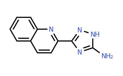 CAS 1018458-44-0 | 3-(Quinolin-2-yl)-1H-1,2,4-triazol-5-amine
