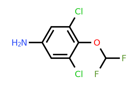 CAS 101847-52-3 | 3,5-Dichloro-4-(difluoromethoxy)aniline