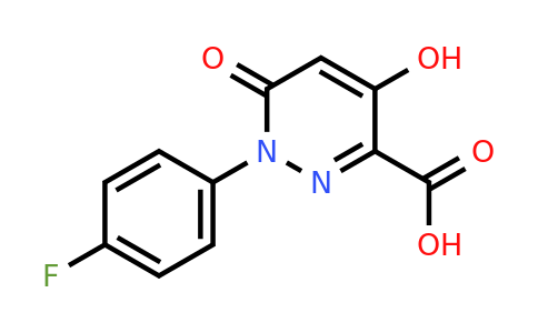 CAS 1018498-97-9 | 1-(4-fluorophenyl)-4-hydroxy-6-oxo-1,6-dihydropyridazine-3-carboxylic acid