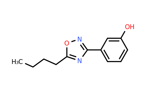 CAS 10185-80-5 | 3-(5-Butyl-1,2,4-oxadiazol-3-yl)phenol