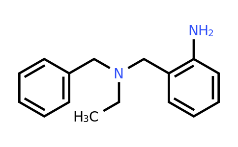 CAS 1018517-28-6 | 2-((benzyl(ethyl)amino)methyl)aniline