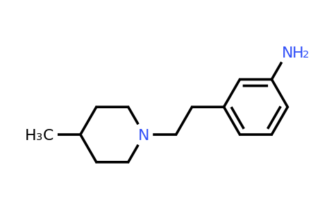 CAS 1018517-70-8 | 3-[2-(4-methylpiperidin-1-yl)ethyl]aniline