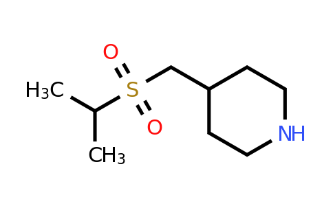 CAS 1018533-19-1 | 4-((Isopropylsulfonyl)methyl)piperidine