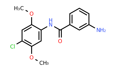 CAS 1018544-26-7 | 3-Amino-N-(4-chloro-2,5-dimethoxyphenyl)benzamide