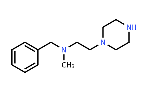 CAS 1018545-42-0 | Benzyl(methyl)[2-(piperazin-1-yl)ethyl]amine