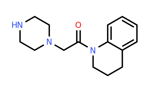 CAS 1018568-58-5 | 2-(Piperazin-1-yl)-1-(1,2,3,4-tetrahydroquinolin-1-yl)ethan-1-one