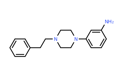 CAS 1018587-33-1 | 3-[4-(2-phenylethyl)piperazin-1-yl]aniline