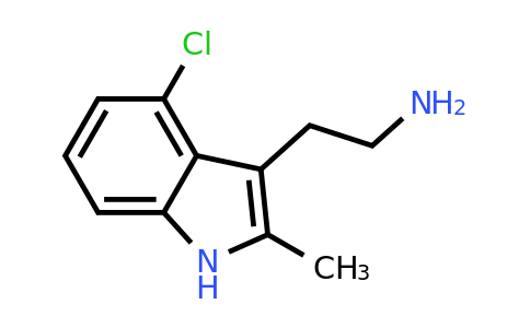 CAS 1018592-90-9 | 2-(4-chloro-2-methyl-1H-indol-3-yl)ethan-1-amine